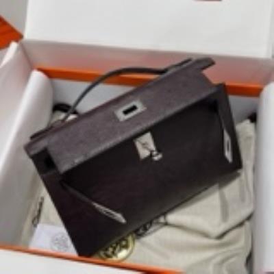 wholesale quality hermes ostrich graphite phw